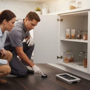 Professional ant control service by Old Bay Pest Control Services in Annapolis, MD, US, demonstrating effective pest removal methods.